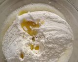 A picture of step 2 of Madeleines.