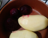 Foto del paso 1 de la receta: Ñoquis de remolacha con salsa blanca 💝