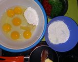 Foto langkah ke 1 dari resep Bolu Gulung Abon / Roll Tart Abon.