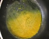 A picture of step 1 of Kiddies meal.. veg fish sauce and boiled rice.