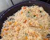A picture of step 8 of Coconut veggies rice.