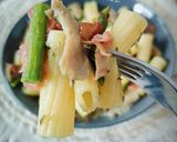 Foto del paso 6 de la receta: Elicoidali con setas, espárragos y jamón