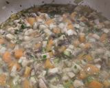 Zöldségekkel töltött karalábé - gomba, sárgarépa, kukorica recept fázis 3 fotója