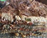 A picture of step 7 of California Farm Lamb Blue Cheese Moussaka.