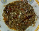 A picture of step 2 of Fried omena(small fish).