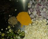 A picture of step 1 of Tandoori litti.