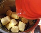 A picture of step 2 of Plantain wraps.