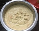 A picture of step 2 of Dahi Bhallas.