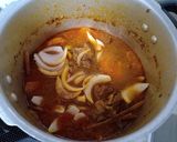 Hình bước làm 4 của món Bò kho nước cốt dừa