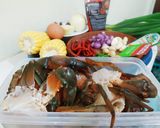 Foto langkah ke 4 dari resep Kepiting Saus Padang mamitakaeshi.