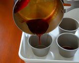A picture of step 3 of Chocolate Creme Caramel (Chocolate Custard Pudding).