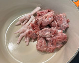 Foto del paso 1 de la receta: Fondo blanco de ave