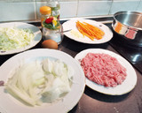 Foto del paso 1 de la receta: Rollitos de Primavera rellenos de Pollo y Verduras