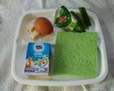 Cara Membuat Snack mpasi 9m  Roti pandan keju kukus 1