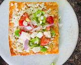 चीज़ वेजीज़ सैंड्विच (Cheese Veggies sandwich recipe in Hindi) रेसिपी चरण 4 फोटो