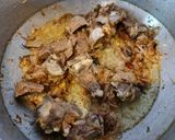 A picture of step 1 of Mutton biryani.