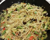 Foto del paso 4 de la receta: One-pot-pasta vegetariano 🍆🥒