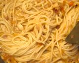Foto langkah ke 5 dari resep Spaghetti with Creamy Tomato Sauce.