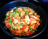 Foto del paso 4 de la receta: Arroz con carne de conejo y hortalizas