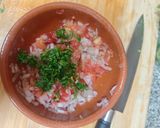 Foto del paso 1 de la receta: Fajitas de pollo con guacamole y queso