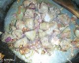 A picture of step 4 of Fried Liver #4weekschallenge.