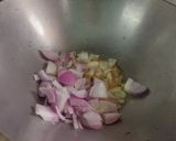 A picture of step 2 of Paneer Afghani.