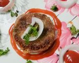 A picture of step 3 of Shami kabab.