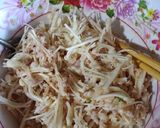 Hình bước làm 3 của món Bánh nấm kim châm thịt bằm keto