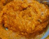 A picture of step 3 of Tandoori Aloo bharta.