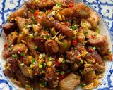 รูปขั้นตอนการทำที่ 3 ของ หมูสามชั้นคั่วพริกเกลือคีโต