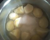 A picture of step 1 of Potato salad #allstarsrecipecontest.