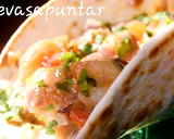 Foto del paso 1 de la receta: 🌶 Tacos de langostinos 🌶 🧀🍃🍅 🌮