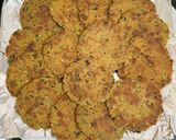 A picture of step 4 of Barley Flour { JAU } Masala Bhakari.