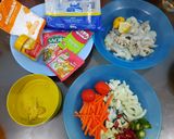 Foto langkah ke 1 dari resep Udang Tepung Saus Tiram.