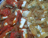 Foto del paso 7 de la receta: Pizza integral de cebolla y morrón asado