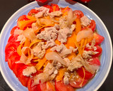 Foto del paso 1 de la receta: Ensalada de tomate “corazón de buey” con jengibre encurtido y vinagreta japonesa