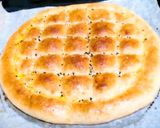 صورة لخطوة 12 من وصفة خبز البيدا التركي هش و خفيف مثل القطن🍞