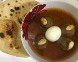 A picture of step 13 of Beef 🥩 Badami koftay with naan.