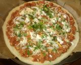Foto del paso 9 de la receta Pizza de pollo tikka