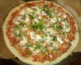 Foto del paso 9 de la receta: Pizza de pollo tikka