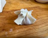 A picture of step 1 of Fried Wonton w/Homemade Sauce & Fried Rice.