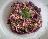 Tahinis káposztasaláta (vegán) recept fázis 2 fotója