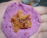Foto langkah ke 3 dari resep KLEPON UBI Ungu dengan biang.