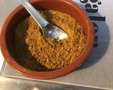 Une image de l'étape 1 de Harengs à l'ail,épices antillaises et basilic frais.