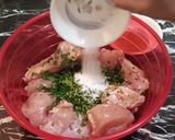 A picture of step 2 of Southern Fried Chicken.