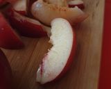 Une image de l'étape 2 de Tarte aux nectarines #juillet.
