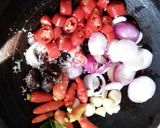 Foto langkah ke 2 dari resep Kering tempe asam manis pedas.
