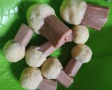 Foto langkah ke 2 dari resep 145. Octopus Potatoes (Kentang Karakter Gurita).
