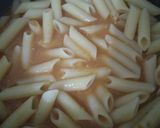 A picture of step 2 of Tomato cheese pasta.