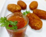 A picture of step 5 of Sweet Potato Cutlet.